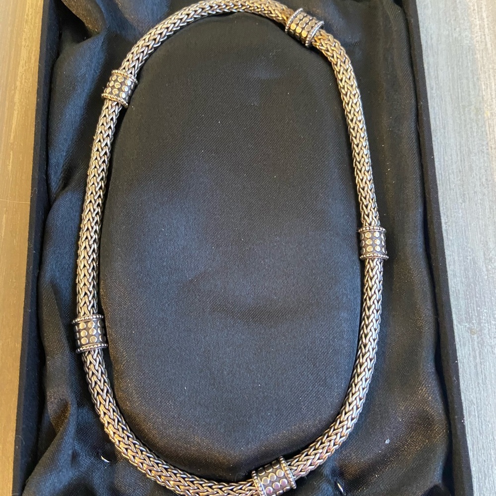 John Hardy 16.5 Inch Braided Necklace